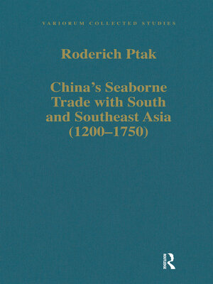 cover image of China's Seaborne Trade with South and Southeast Asia (1200-1750)